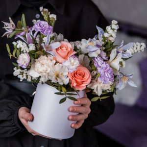 Autumn Chrysanthemum Basket